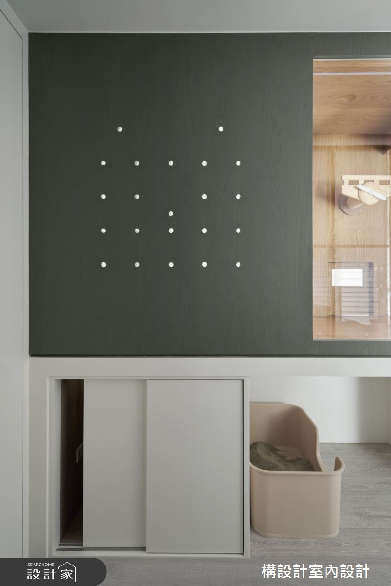 20坪新成屋(5年以下)＿現代風寵物案例圖片＿構設計＿構設計_貓森居所之13