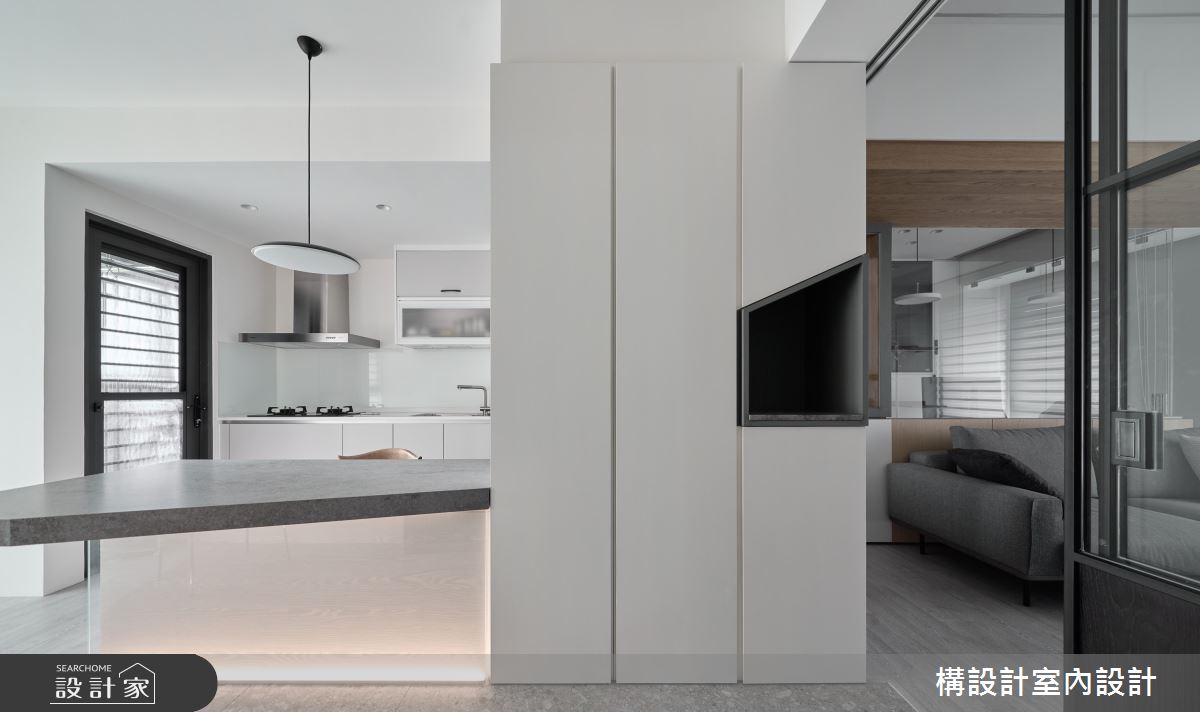 20坪新成屋(5年以下)＿現代風餐廳廚房案例圖片＿構設計＿構設計_貓森居所之14
