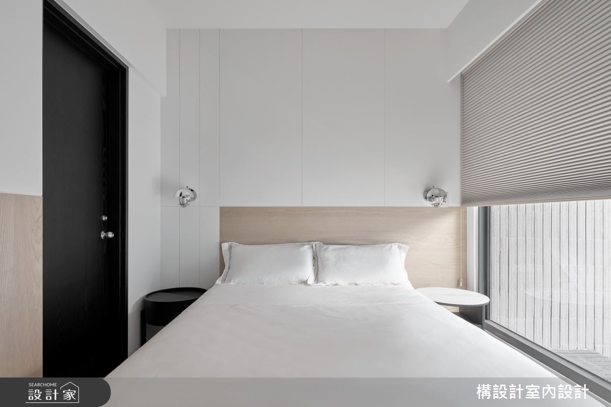 20坪新成屋(5年以下)＿現代風臥室案例圖片＿構設計＿構設計_貓森居所之19