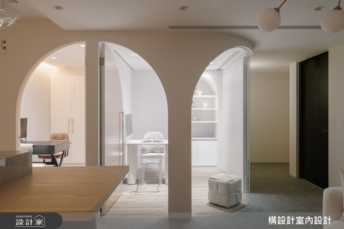 70坪新成屋(5年以下)＿新古典商業空間案例圖片＿構設計＿構設計_拾光醫美診所之3