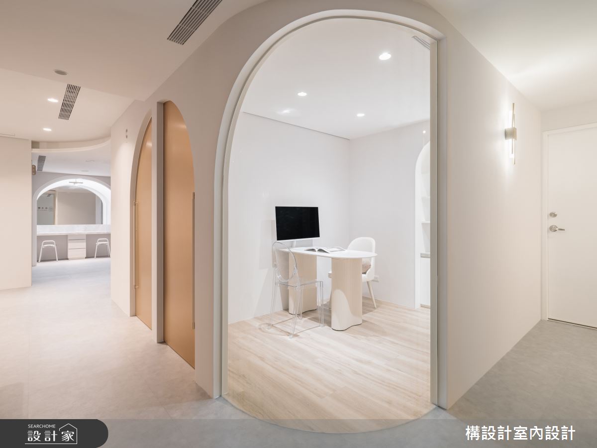 70坪新成屋(5年以下)＿新古典商業空間案例圖片＿構設計＿構設計_拾光醫美診所之4