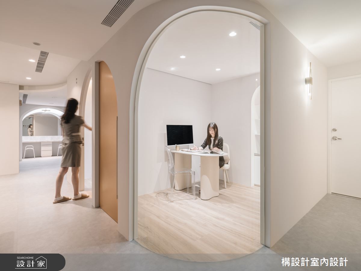 70坪新成屋(5年以下)＿新古典商業空間案例圖片＿構設計＿構設計_拾光醫美診所之5