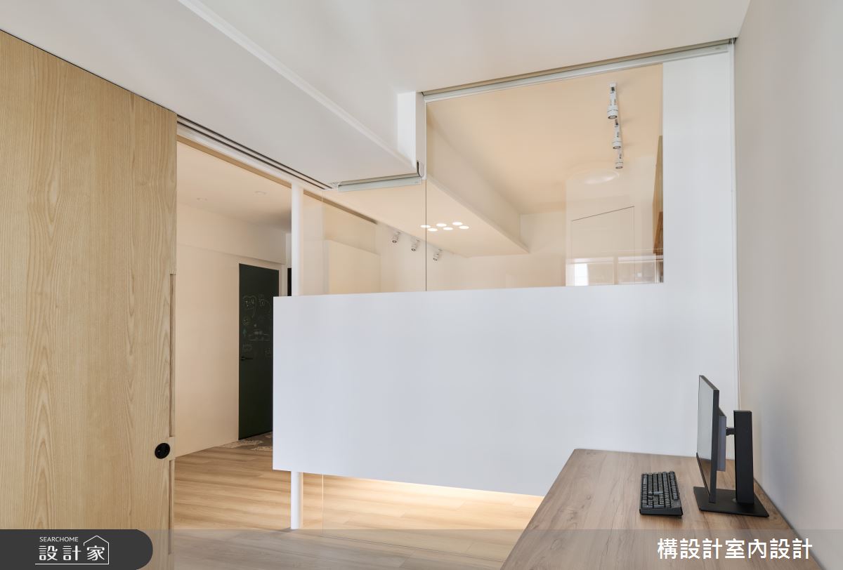 13坪新成屋(5年以下)＿北歐風書房工作區案例圖片＿構設計＿構設計_悠然木居之7