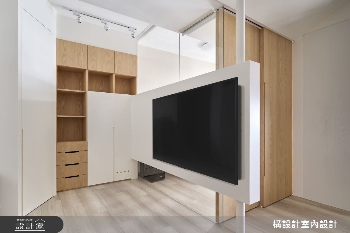 13坪新成屋(5年以下)＿北歐風客廳案例圖片＿構設計＿構設計_悠然木居之9