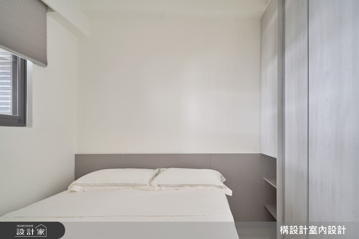 13坪新成屋(5年以下)＿北歐風臥室案例圖片＿構設計＿構設計_悠然木居之20