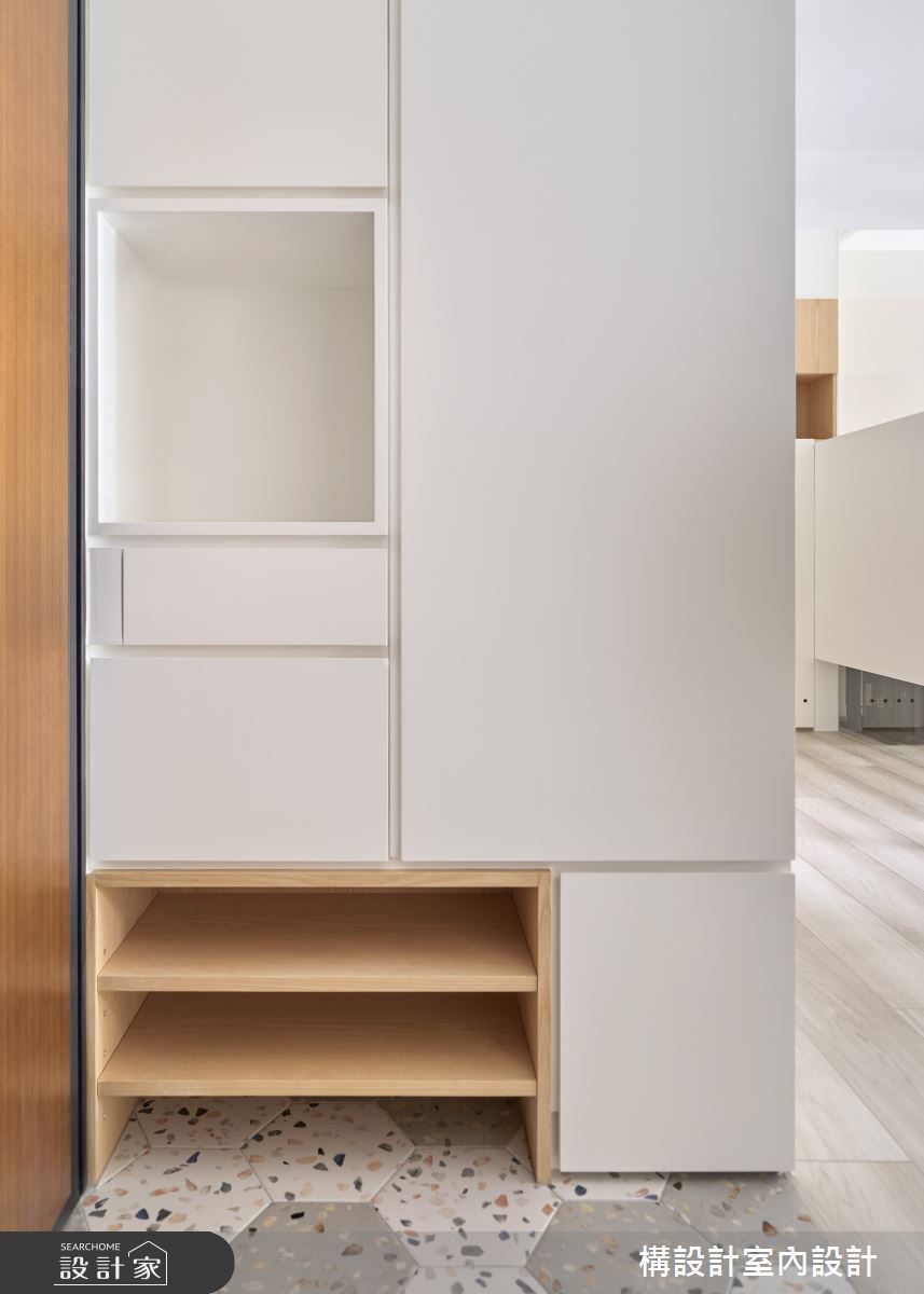 13坪新成屋(5年以下)＿北歐風玄關案例圖片＿構設計＿構設計_悠然木居之1