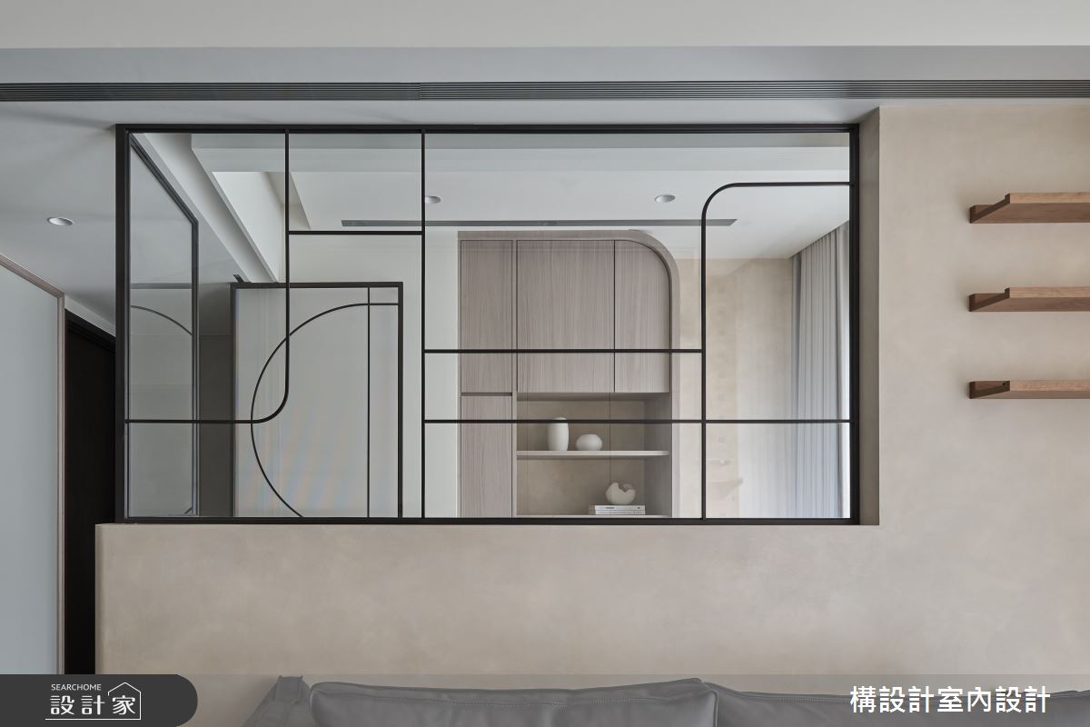 24坪新成屋(5年以下)＿現代風客廳案例圖片＿構設計＿構設計_晨光流雲之12