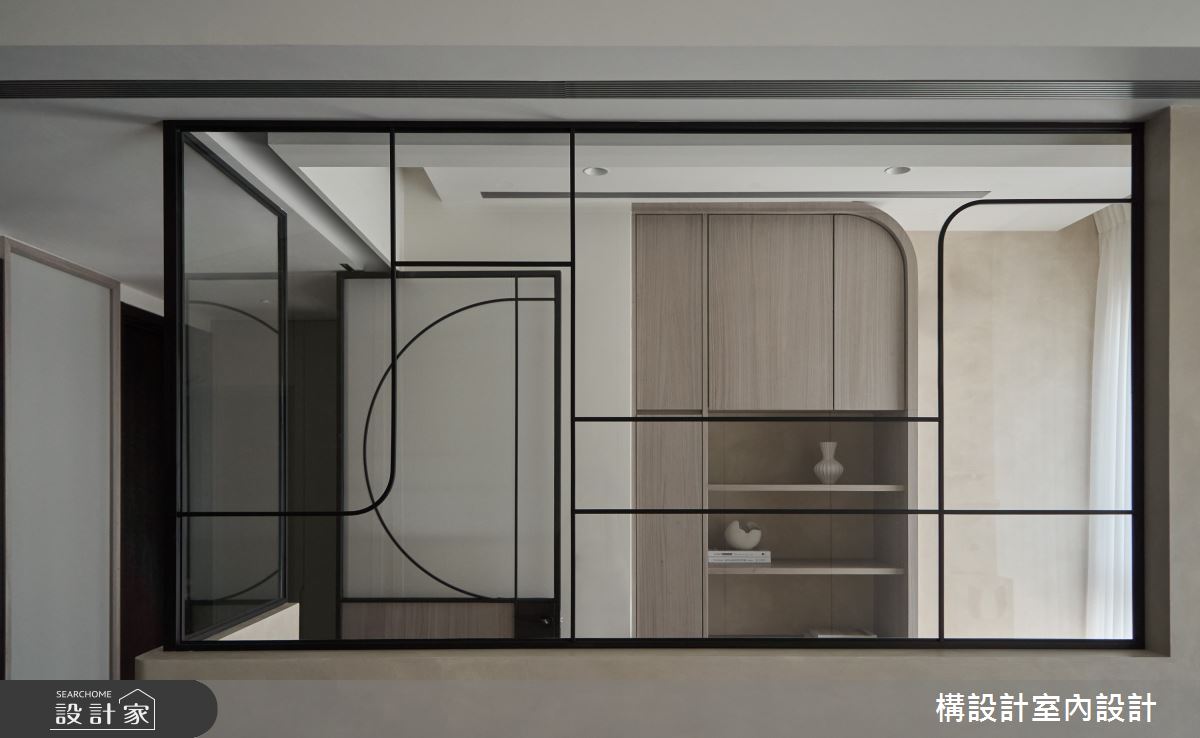 24坪新成屋(5年以下)＿現代風書房案例圖片＿構設計＿構設計_晨光流雲之16