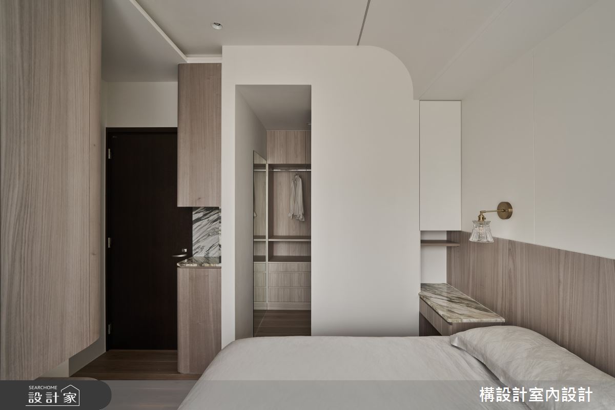 24坪新成屋(5年以下)＿現代風臥室案例圖片＿構設計＿構設計_晨光流雲之19