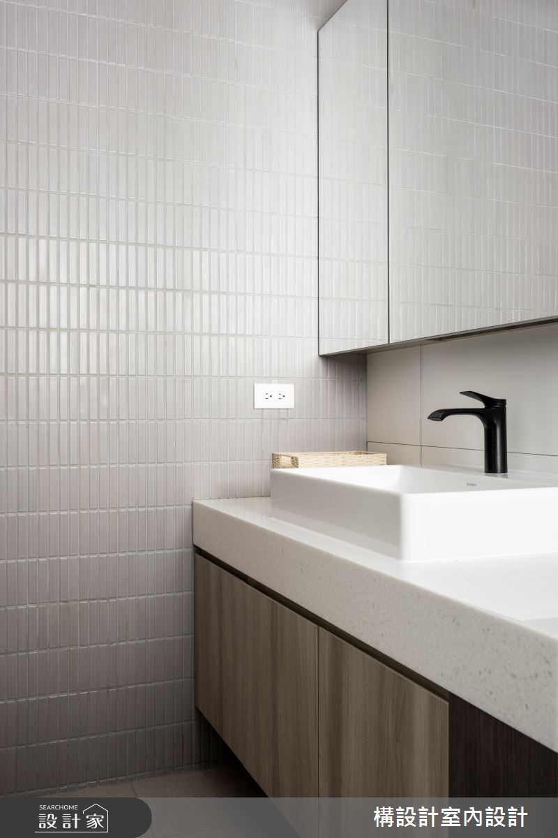 18坪新成屋(5年以下)＿現代風浴室案例圖片＿構設計＿構設計_和光䖇所之18