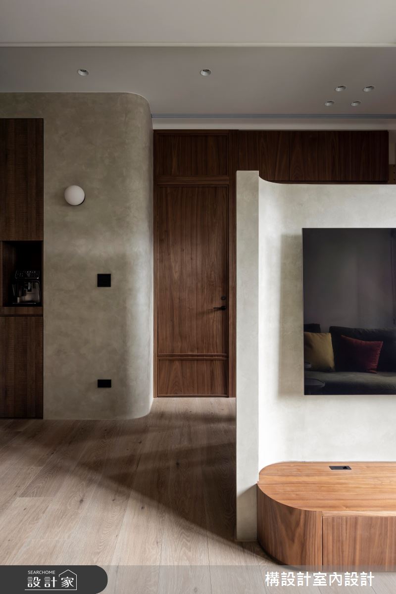 18坪新成屋(5年以下)＿現代風客廳案例圖片＿構設計＿構設計_和光䖇所之11