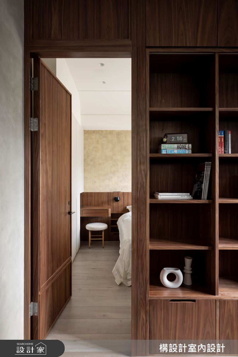 18坪新成屋(5年以下)＿現代風臥室案例圖片＿構設計＿構設計_和光䖇所之12