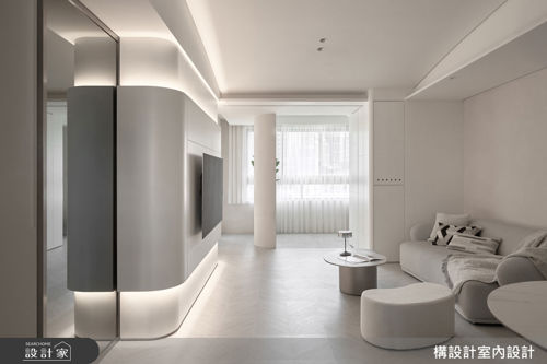 構設計_弧與白的光景_現代風