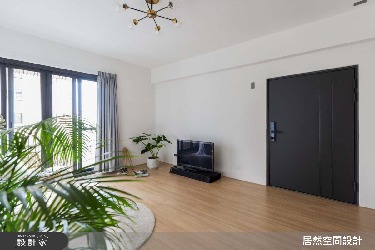 24坪老屋(31~40年)＿北歐風客廳案例圖片＿居然空間設計＿居然_悠悠森靜之3