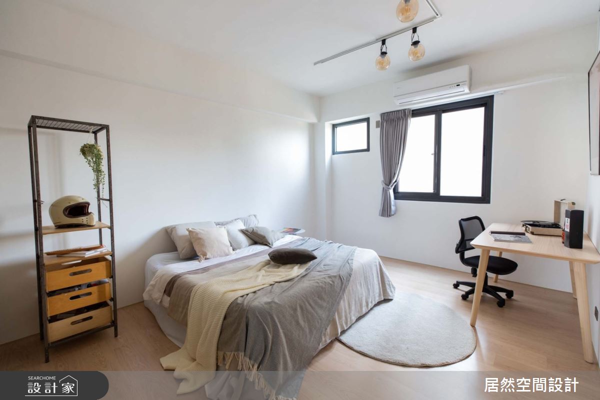24坪老屋(31~40年)＿北歐風臥室案例圖片＿居然空間設計＿居然_悠悠森靜之8
