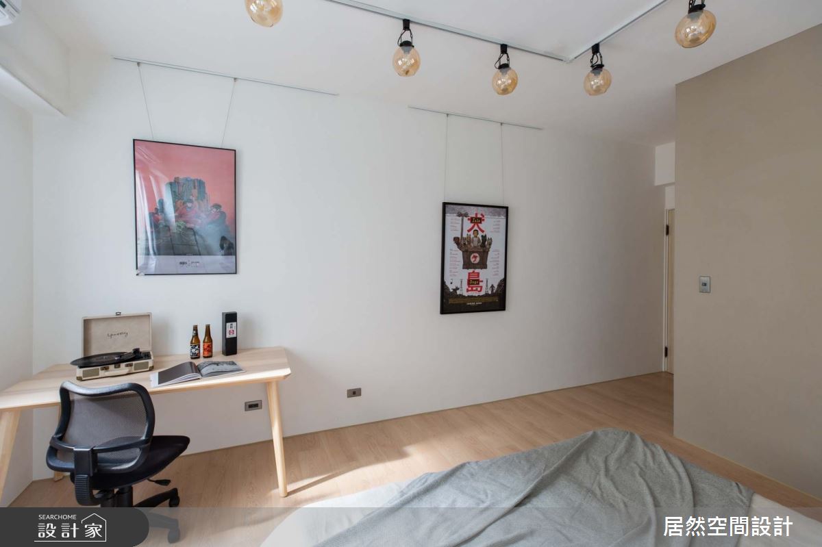 24坪老屋(31~40年)＿北歐風臥室案例圖片＿居然空間設計＿居然_悠悠森靜之9