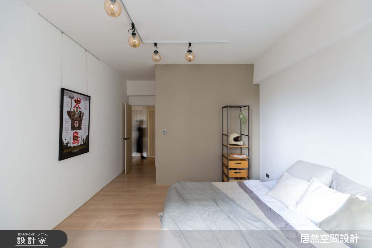 24坪老屋(31~40年)＿北歐風臥室案例圖片＿居然空間設計＿居然_悠悠森靜之10