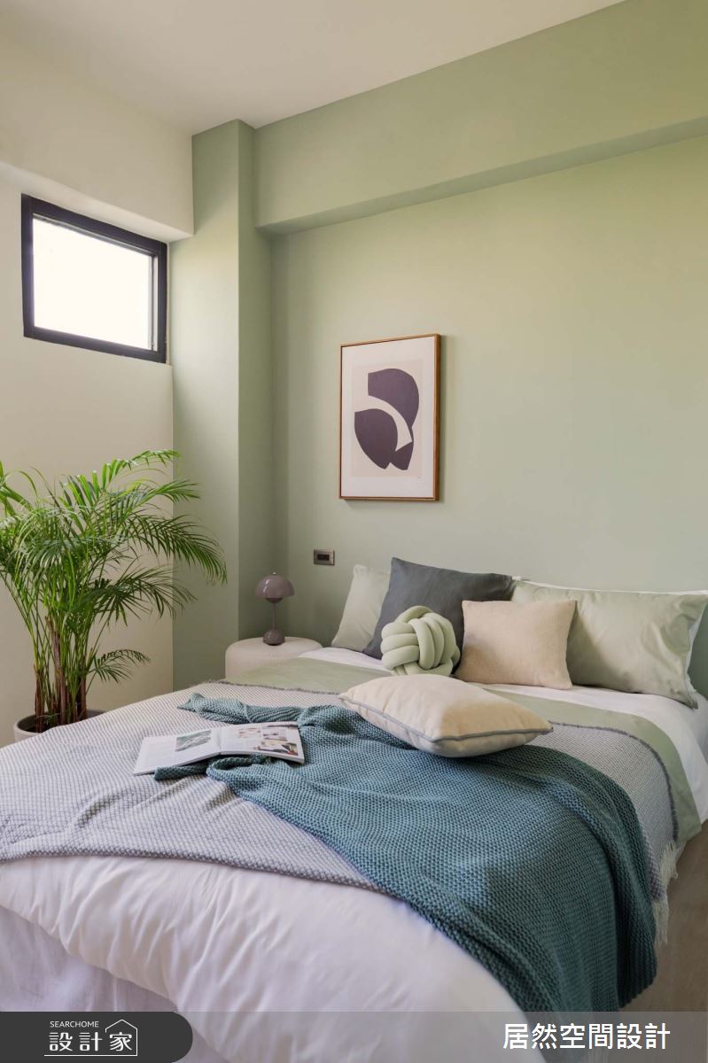 24坪老屋(31~40年)＿北歐風臥室案例圖片＿居然空間設計＿居然_悠悠森靜之12