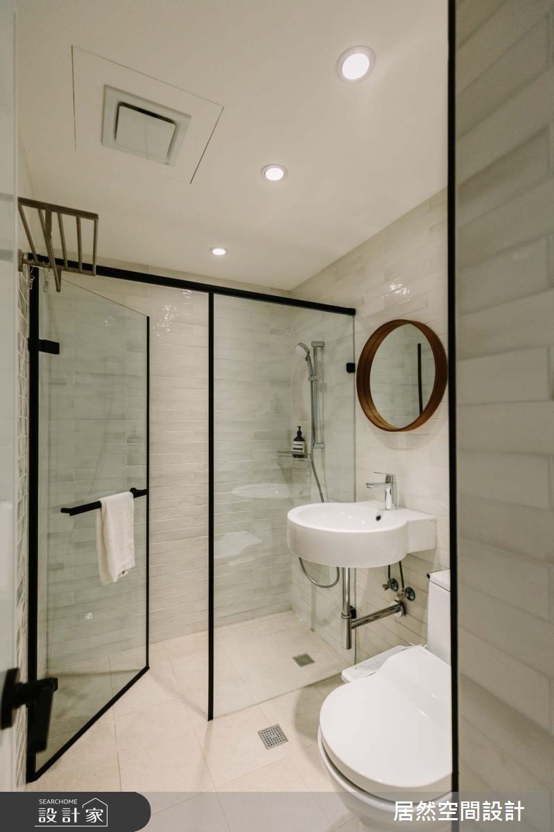 24坪老屋(31~40年)＿北歐風浴室案例圖片＿居然空間設計＿居然_悠悠森靜之19