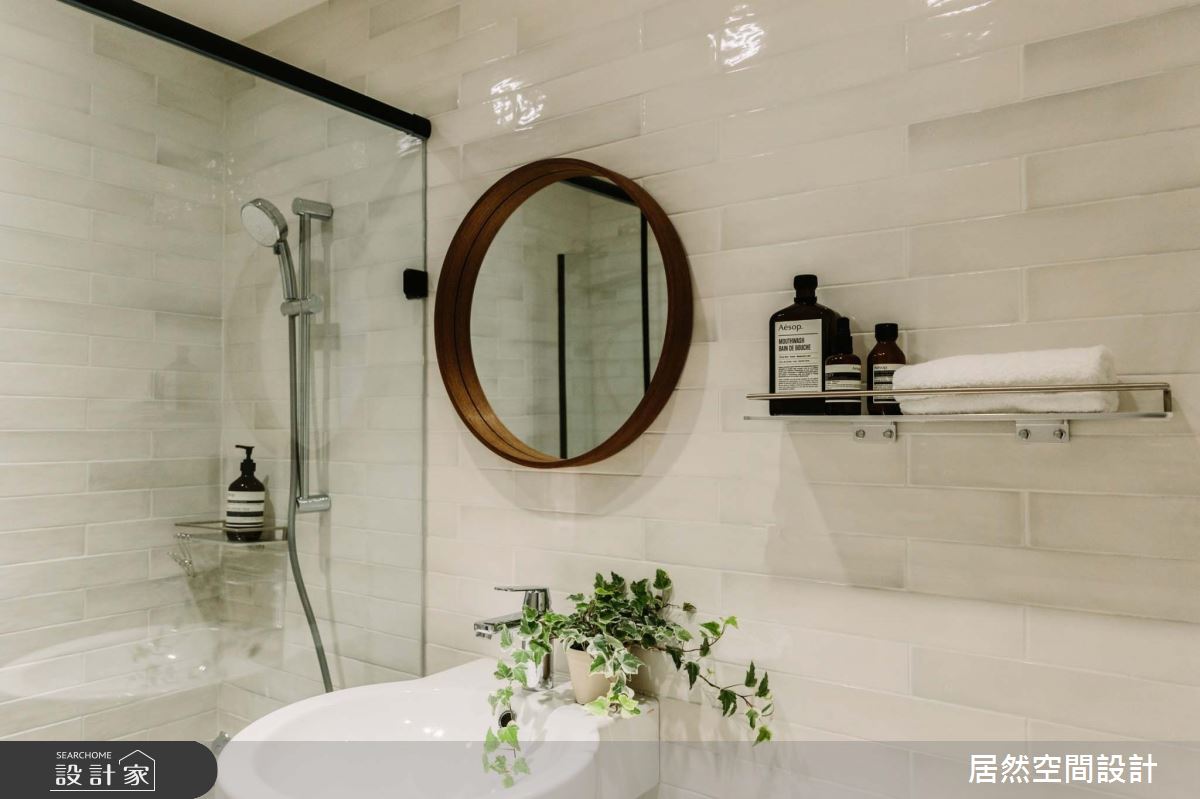24坪老屋(31~40年)＿北歐風浴室案例圖片＿居然空間設計＿居然_悠悠森靜之20