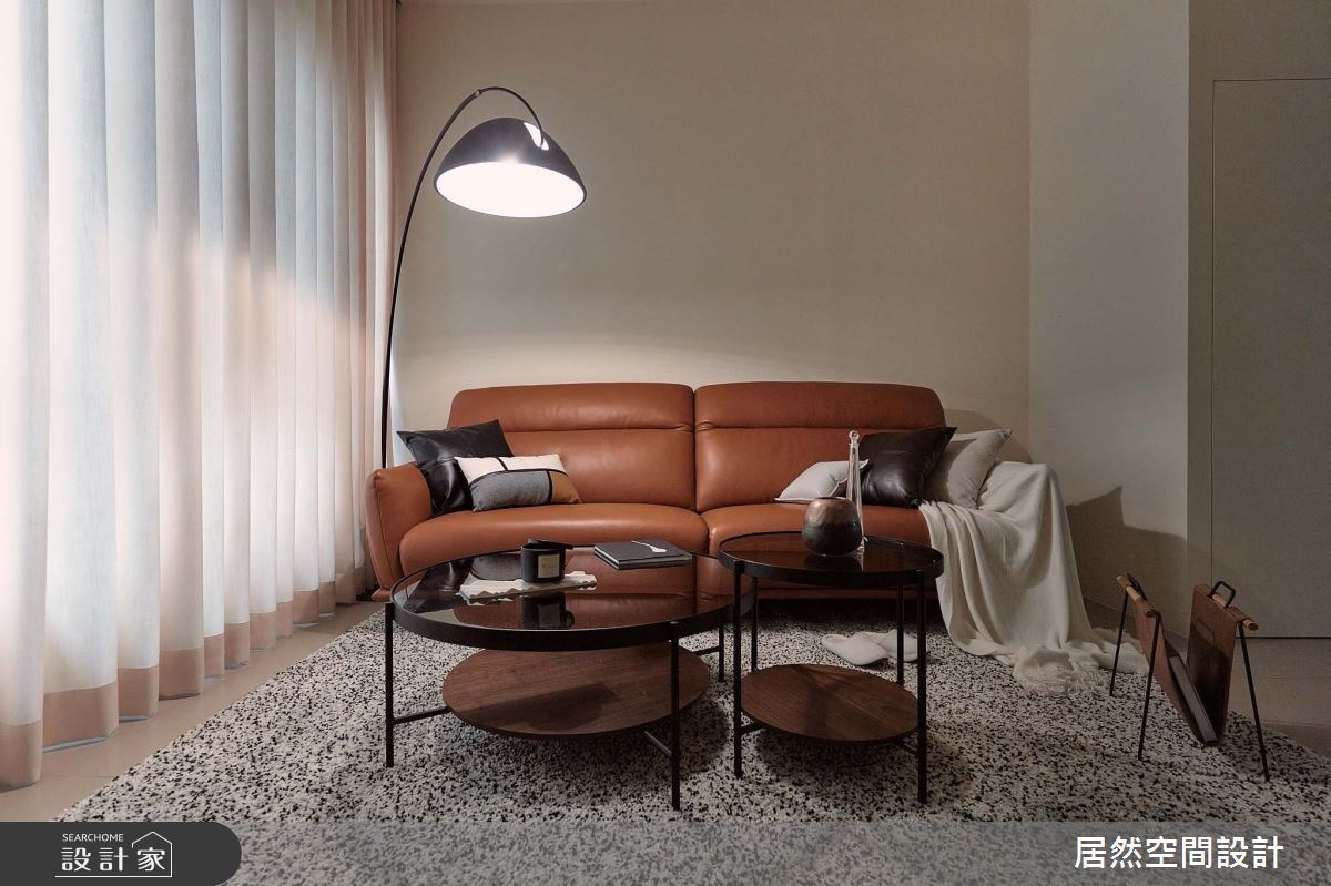 23坪新成屋(5年以下)＿北歐風客廳案例圖片＿居然空間設計＿居然_清雅點點之1