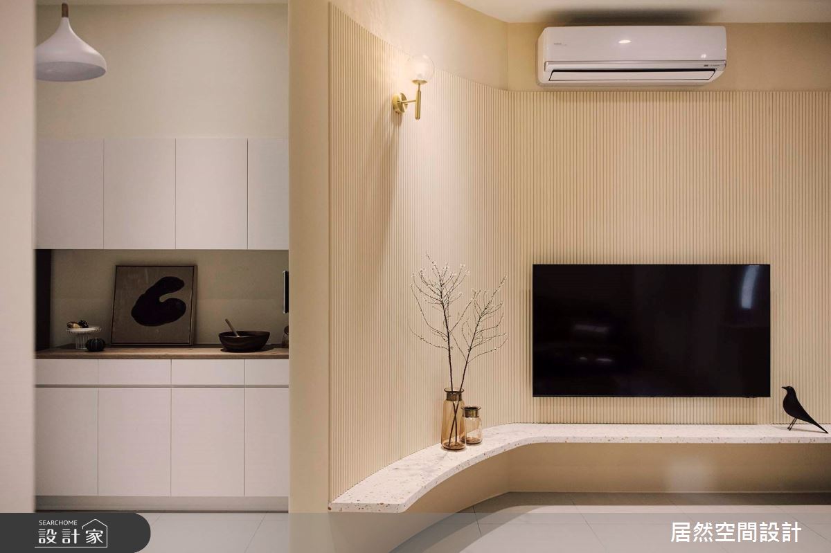 23坪新成屋(5年以下)＿北歐風客廳案例圖片＿居然空間設計＿居然_清雅點點之5