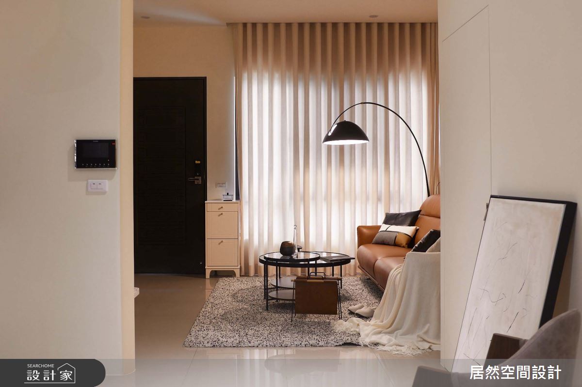 23坪新成屋(5年以下)＿北歐風客廳案例圖片＿居然空間設計＿居然_清雅點點之9