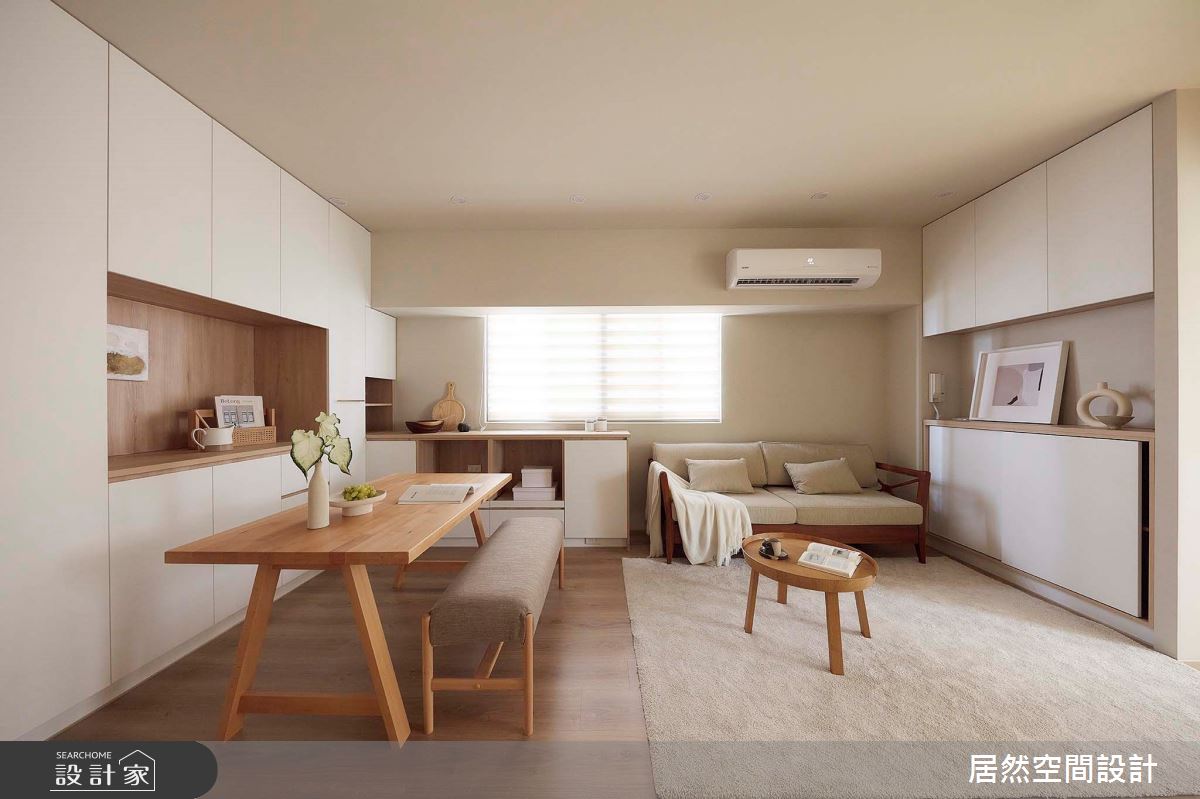 老屋(16~30年)＿北歐風客廳餐廳案例圖片＿居然空間設計＿居然_和風煦煦之4