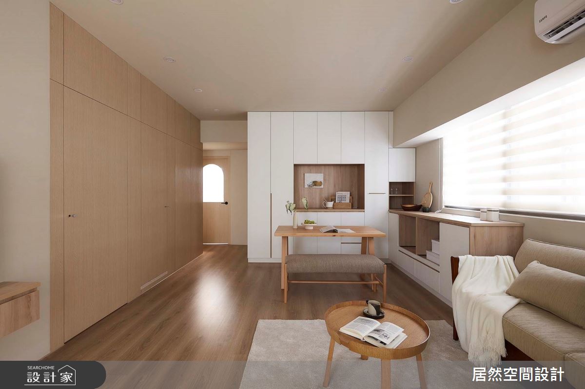 老屋(16~30年)＿北歐風客廳餐廳案例圖片＿居然空間設計＿居然_和風煦煦之5