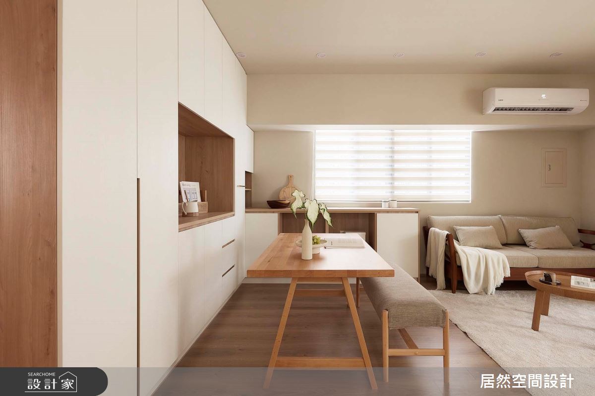 老屋(16~30年)＿北歐風客廳餐廳案例圖片＿居然空間設計＿居然_和風煦煦之8