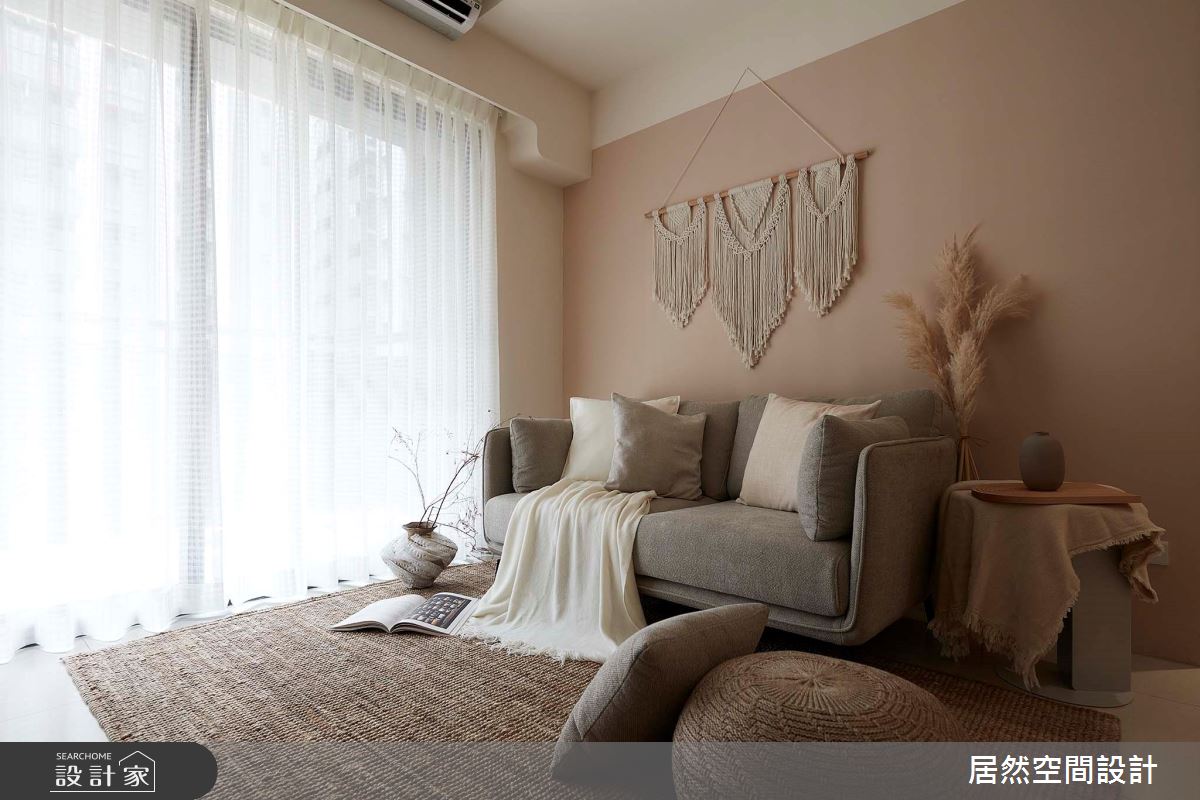 12坪預售屋＿北歐風客廳案例圖片＿居然空間設計＿居然_幻夢時光之1