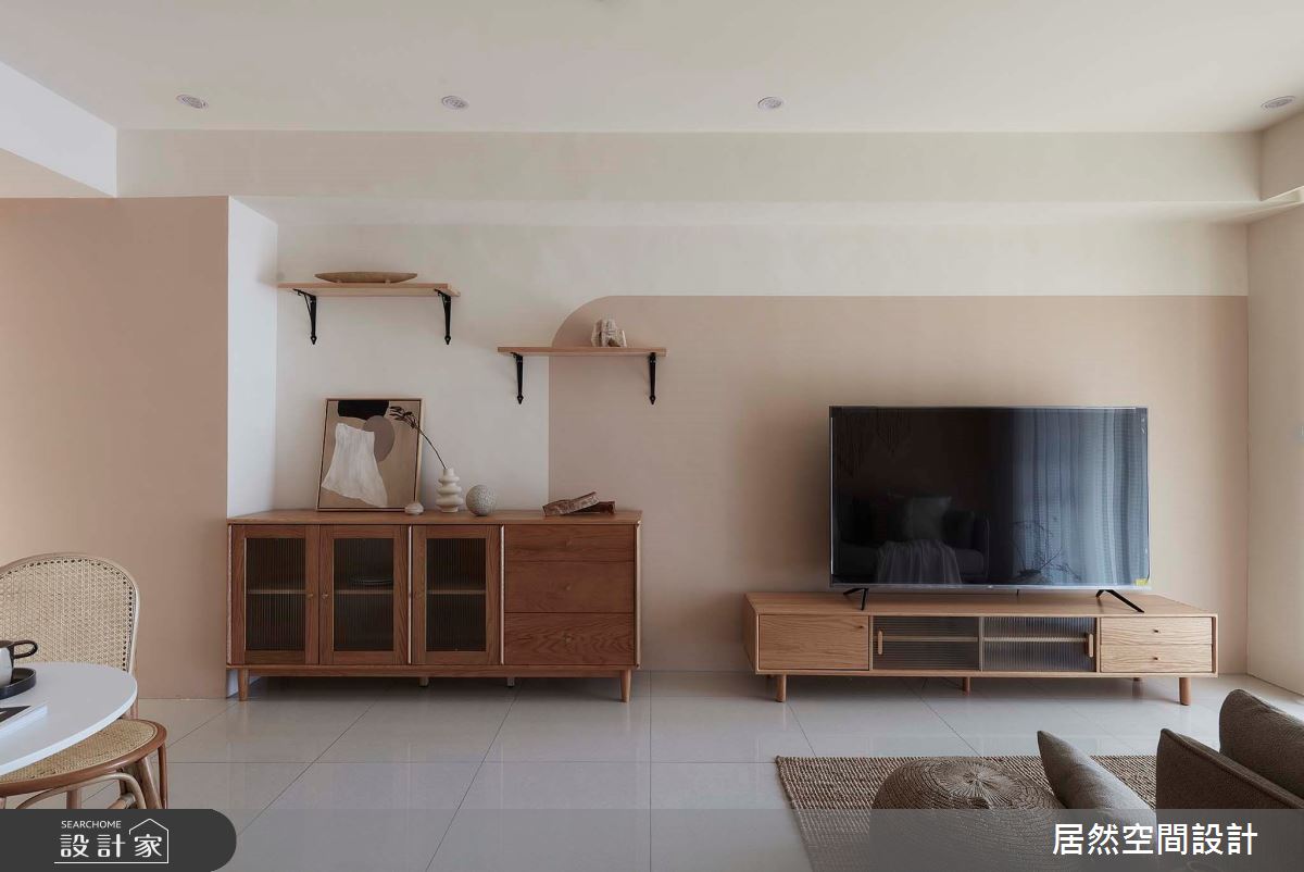 12坪預售屋＿北歐風客廳案例圖片＿居然空間設計＿居然_幻夢時光之4