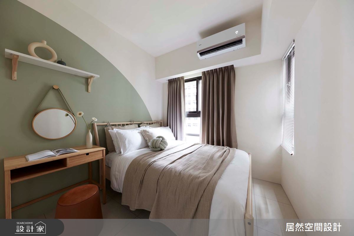 12坪預售屋＿北歐風臥室案例圖片＿居然空間設計＿居然_幻夢時光之12