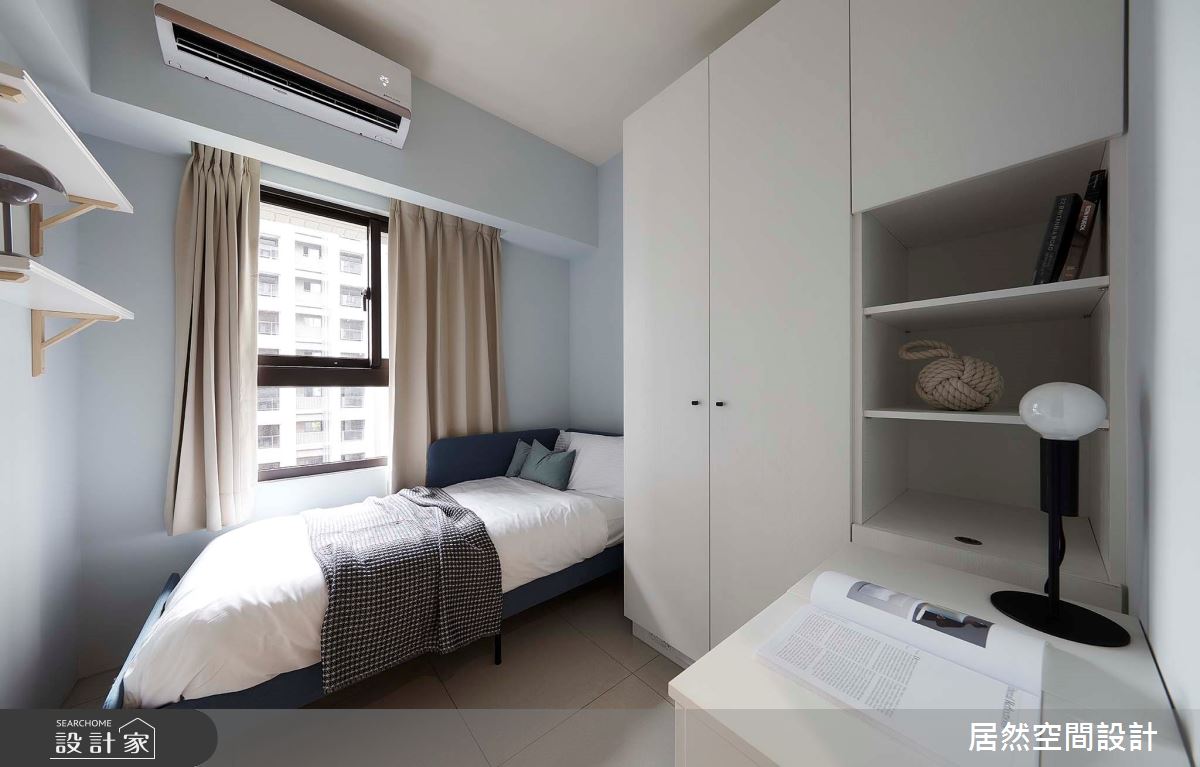 12坪預售屋＿北歐風臥室案例圖片＿居然空間設計＿居然_幻夢時光之18