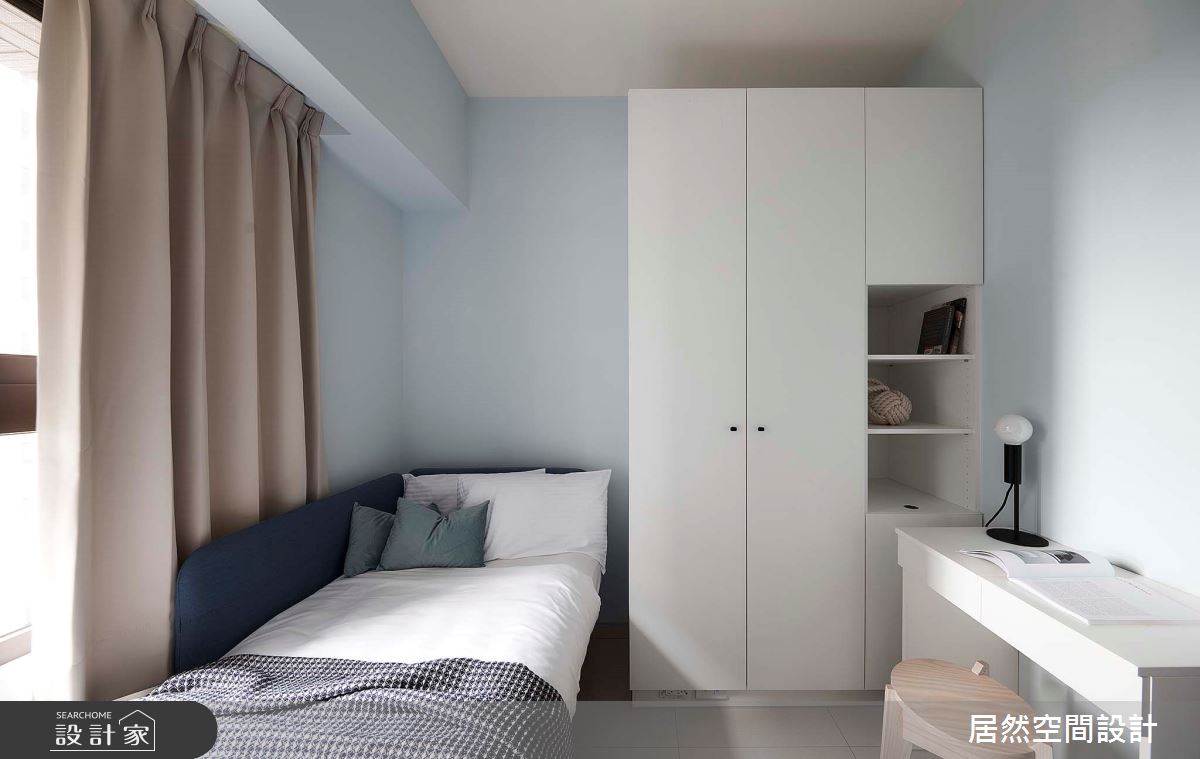 12坪預售屋＿北歐風臥室案例圖片＿居然空間設計＿居然_幻夢時光之19