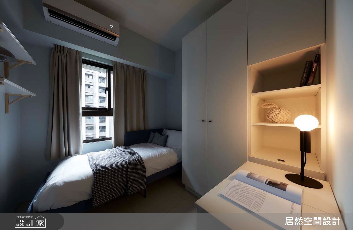 12坪預售屋＿北歐風臥室案例圖片＿居然空間設計＿居然_幻夢時光之20