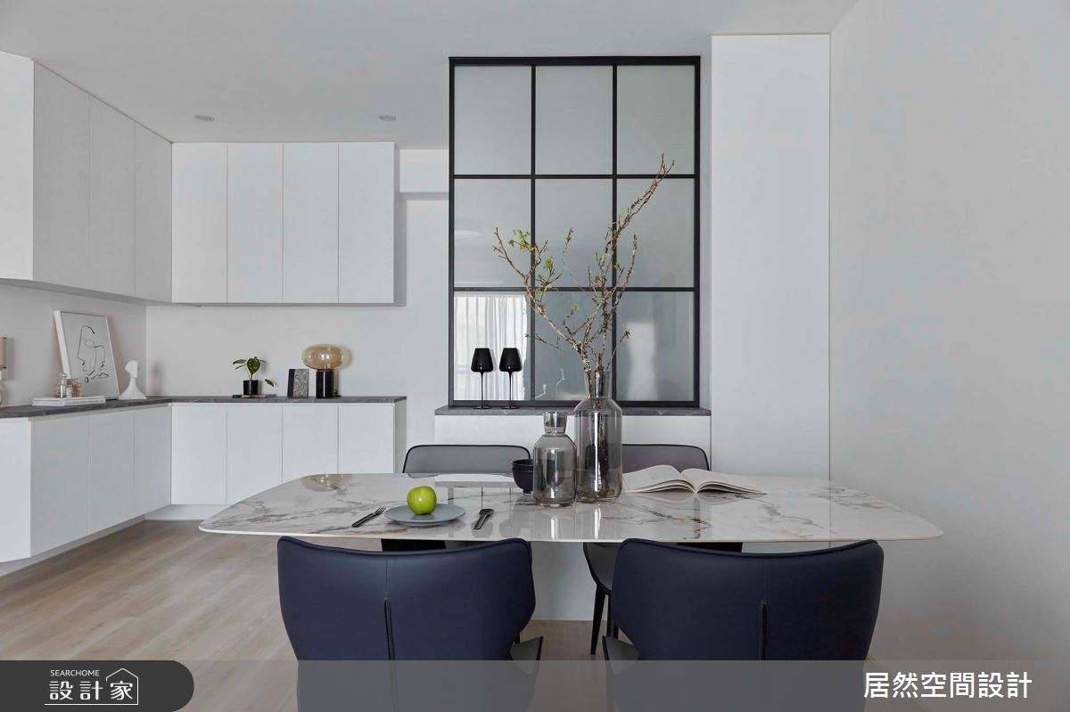 老屋(16~30年)＿北歐風餐廳案例圖片＿居然空間設計＿居然_如沐蔚藍之6