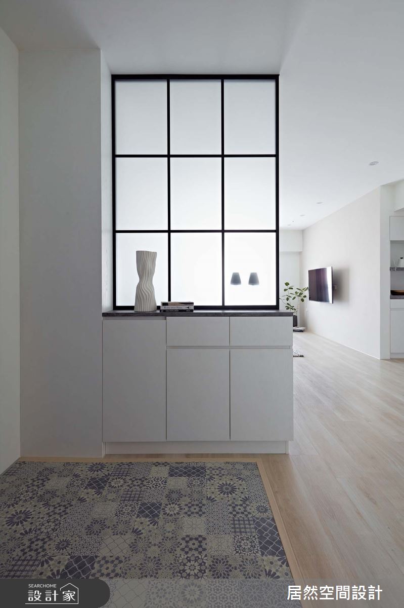 老屋(16~30年)＿北歐風玄關案例圖片＿居然空間設計＿居然_如沐蔚藍之8