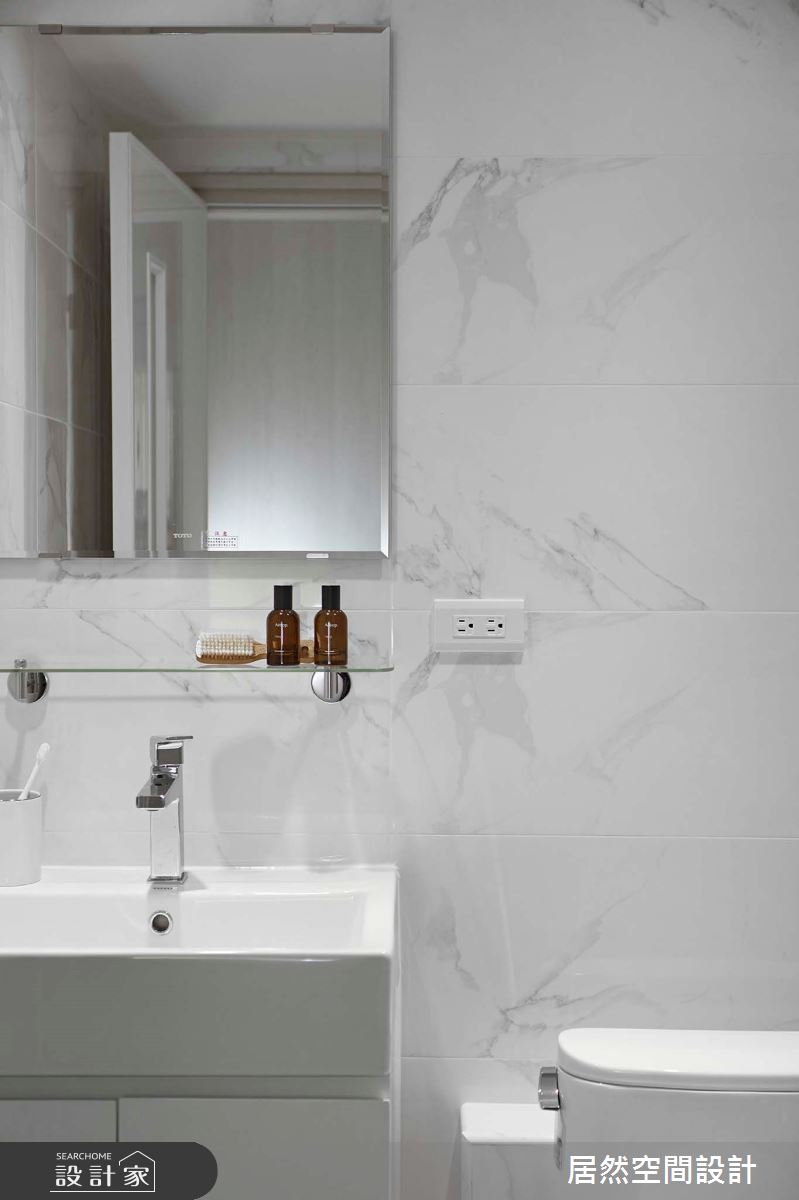 老屋(16~30年)＿北歐風浴室案例圖片＿居然空間設計＿居然_如沐蔚藍之25