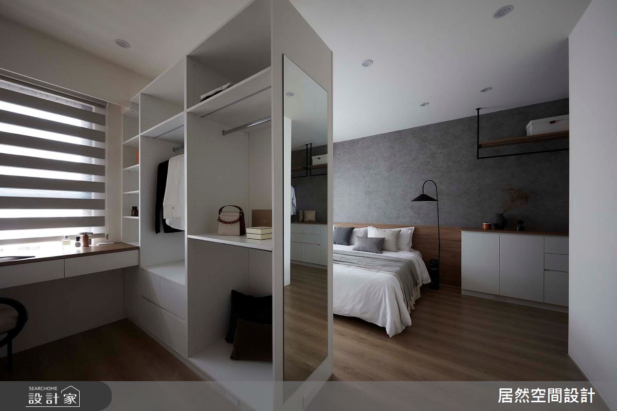 預售屋＿日式現代風臥室更衣間案例圖片＿居然空間設計＿居然_雅逸之12