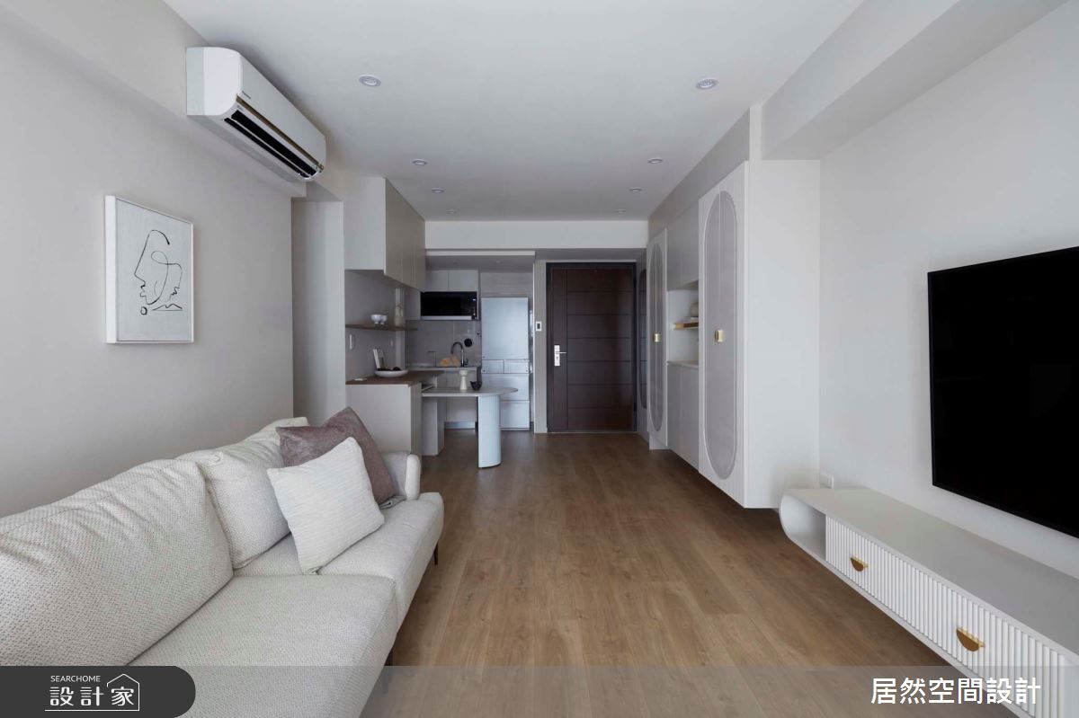 23坪預售屋＿北歐風客廳餐廳廚房案例圖片＿居然空間設計＿居然_柔光旖旎之7