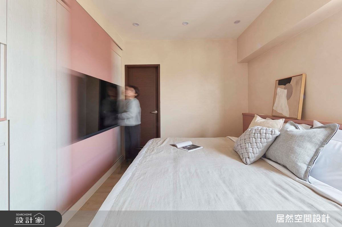 23坪預售屋＿北歐風臥室案例圖片＿居然空間設計＿居然_柔光旖旎之14