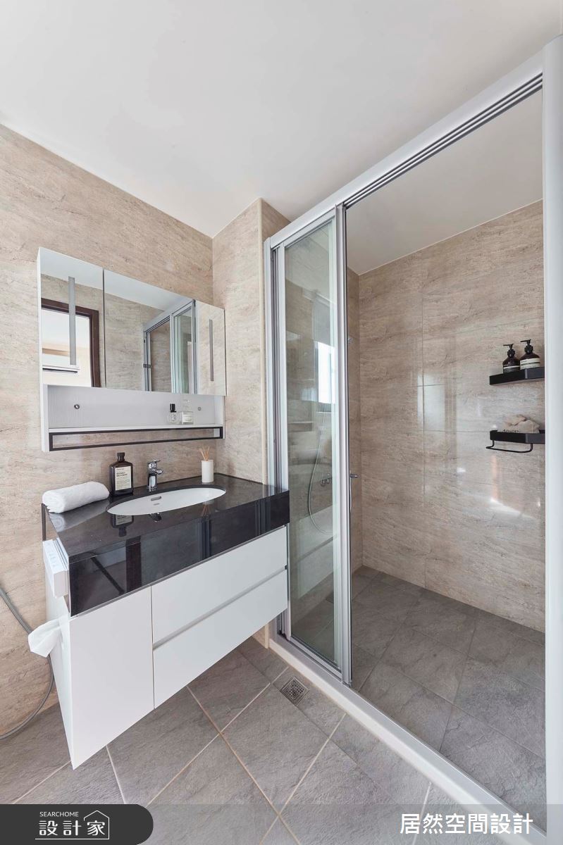 23坪預售屋＿北歐風浴室案例圖片＿居然空間設計＿居然_柔光旖旎之17