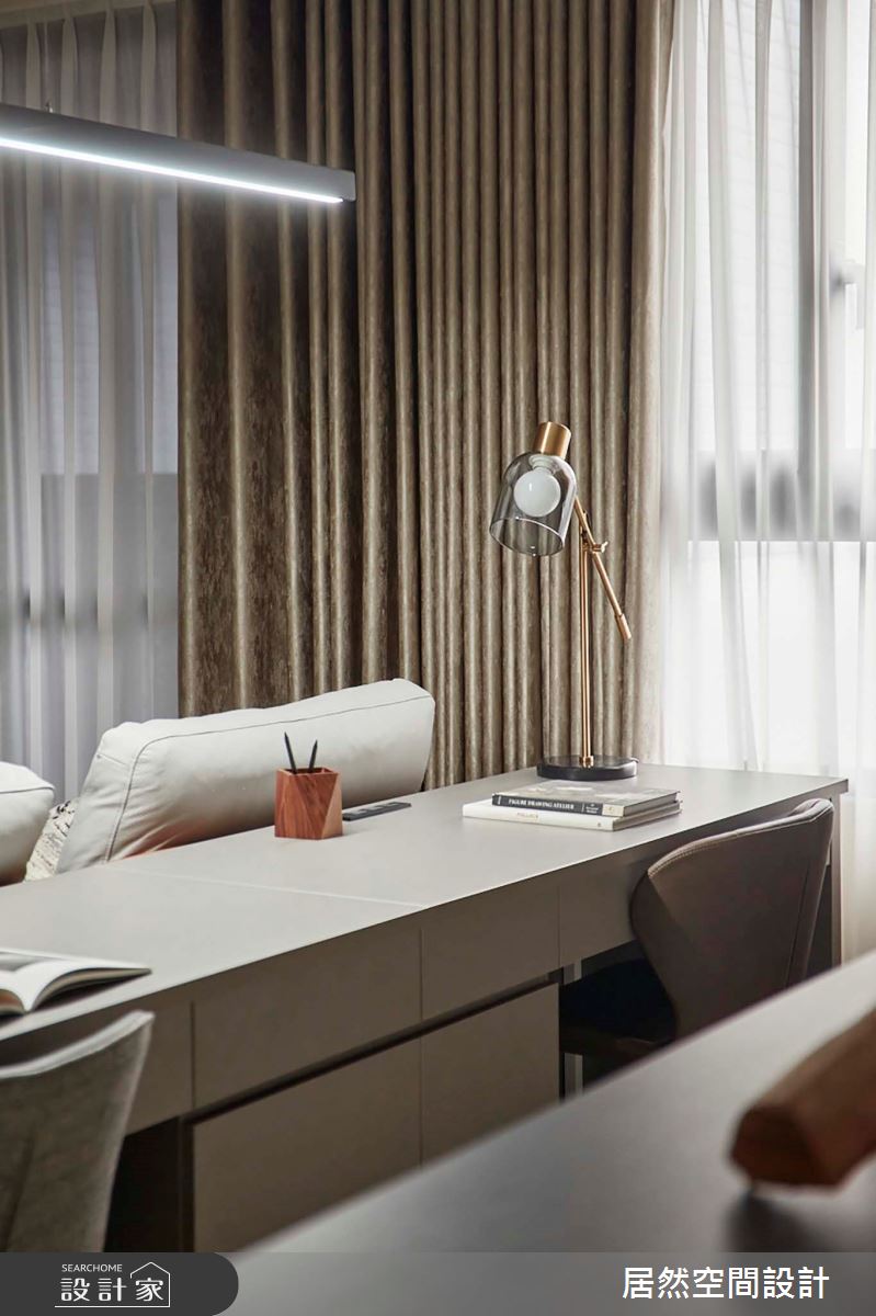 19坪預售屋＿現代風書房工作區案例圖片＿居然空間設計＿居然_時光映畫之6