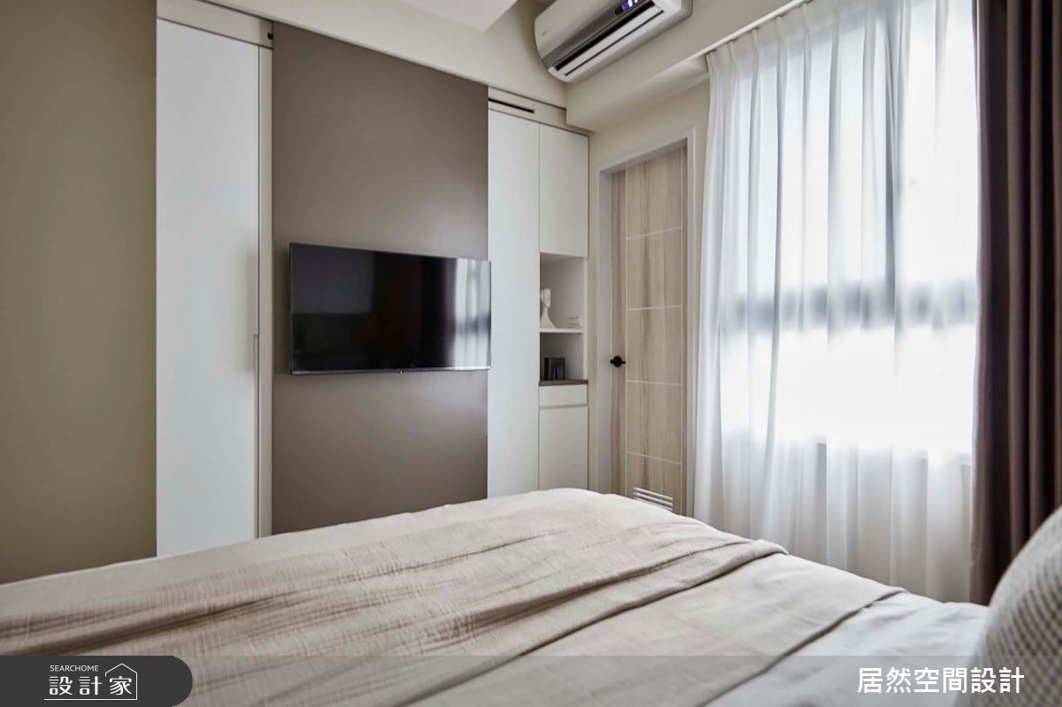 19坪預售屋＿現代風臥室案例圖片＿居然空間設計＿居然_時光映畫之16