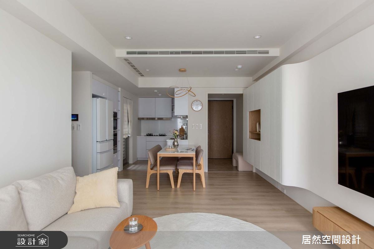 11坪預售屋＿日式無印風客廳餐廳廚房案例圖片＿居然空間設計＿居然_純粹午後之5