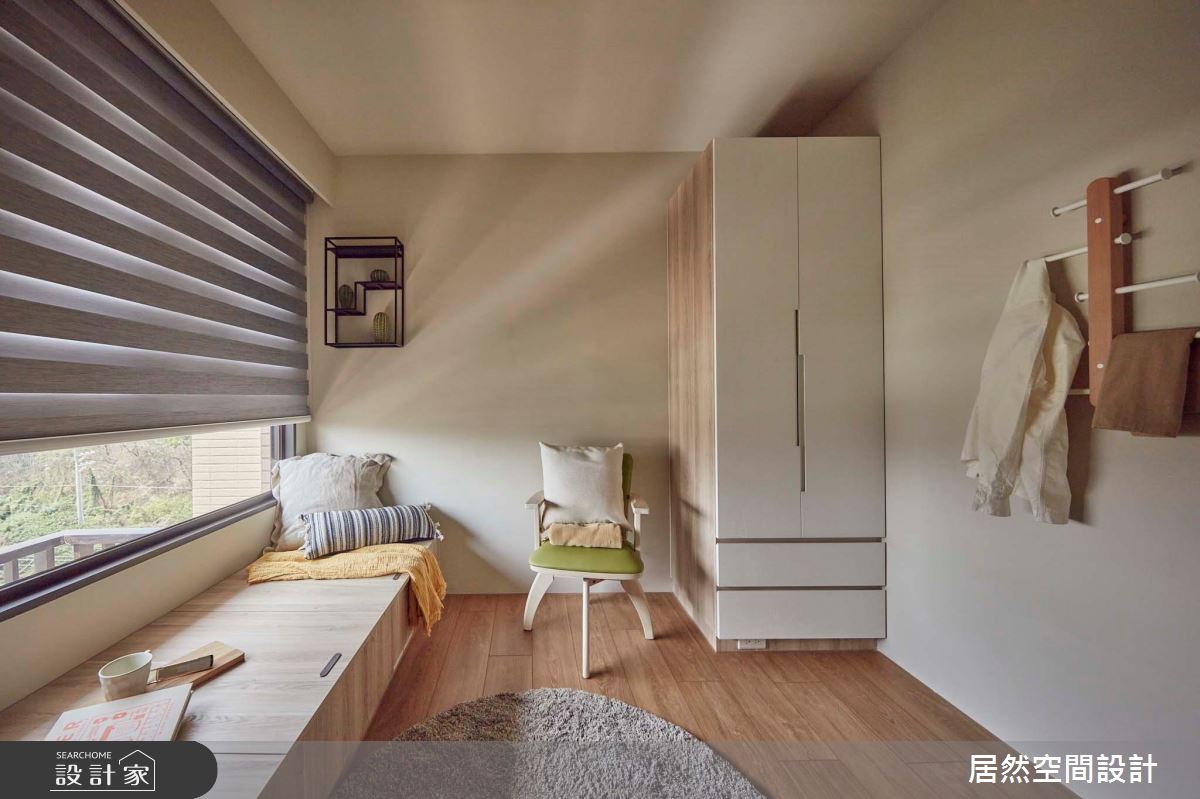 18坪預售屋＿北歐風臥室案例圖片＿居然空間設計＿居然_與空間對話之18