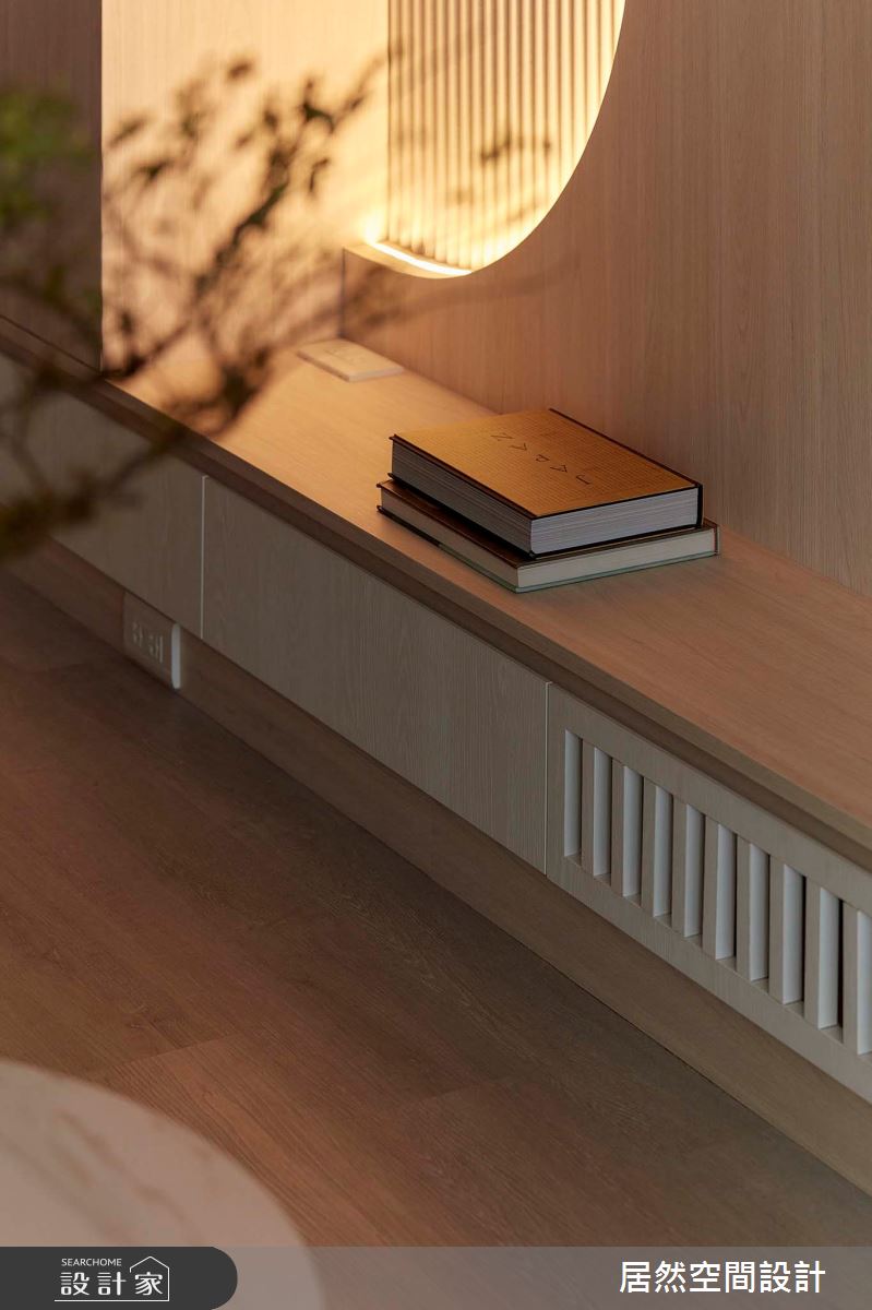 28坪新成屋(5年以下)＿日式北歐風客廳案例圖片＿居然空間設計＿居然_弧光靜影之6