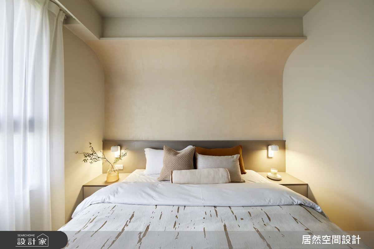28坪新成屋(5年以下)＿日式北歐風臥室案例圖片＿居然空間設計＿居然_弧光靜影之16