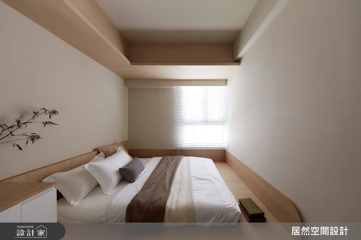 28坪新成屋(5年以下)＿日式北歐風臥室案例圖片＿居然空間設計＿居然_弧光靜影之19